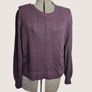 NWT Textured Sweater XL